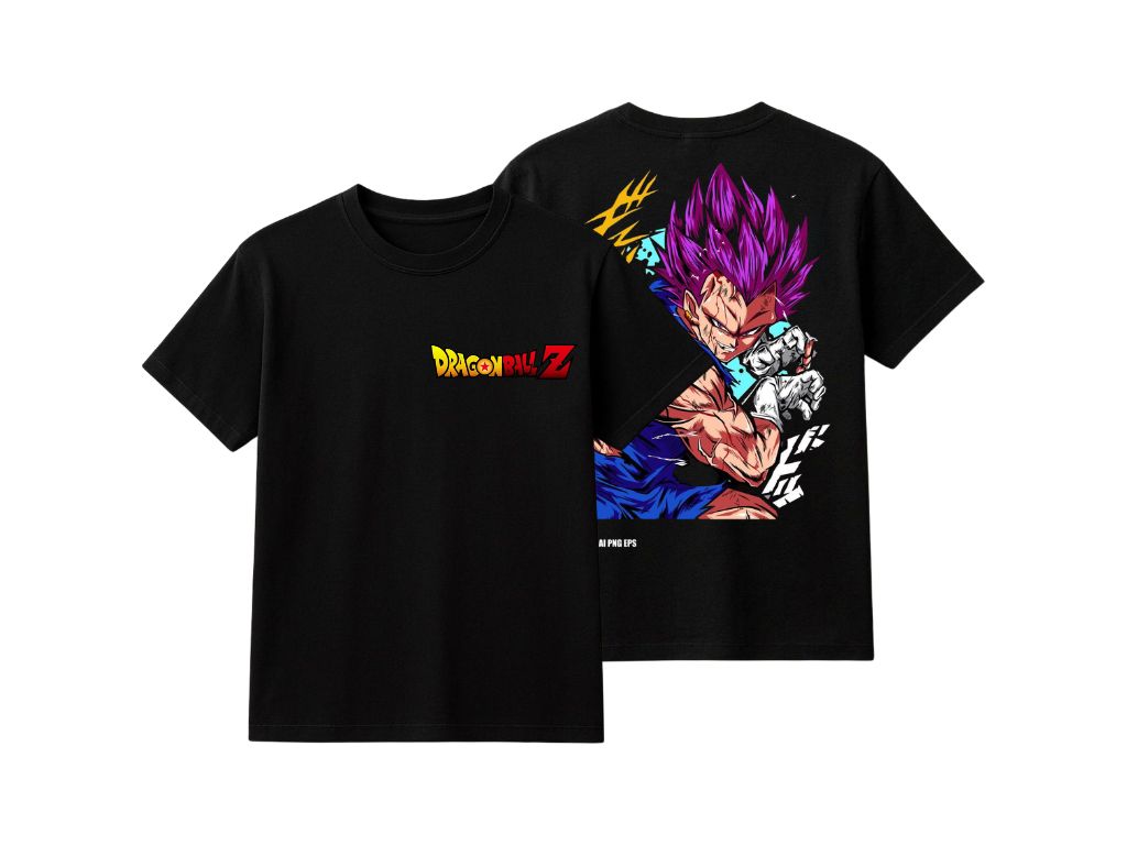 Playera Edicion Dragon Ball x Vegeta Ultra Ego