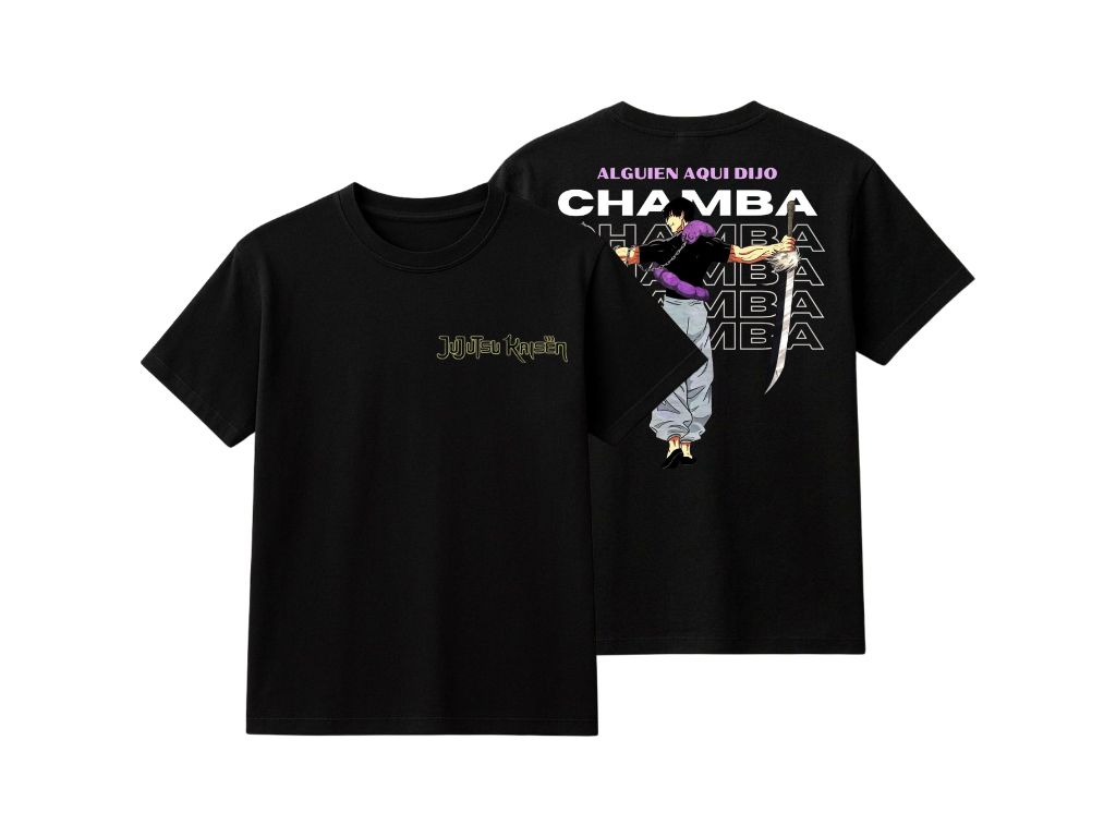Playera Edicion Jujutsu Kaisen x Toji Fushiguro