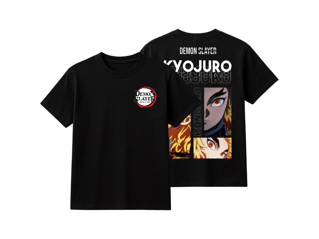 Playera Edicion Demon Slayer x Kiojuro Rengoku