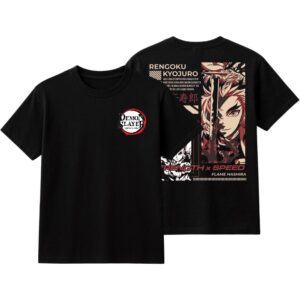 Playera Edicion Demon Slayer x KyojuroRengoku