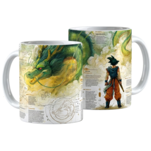 Tazas (8) Taza Dragon Ball Goku x Shenlong