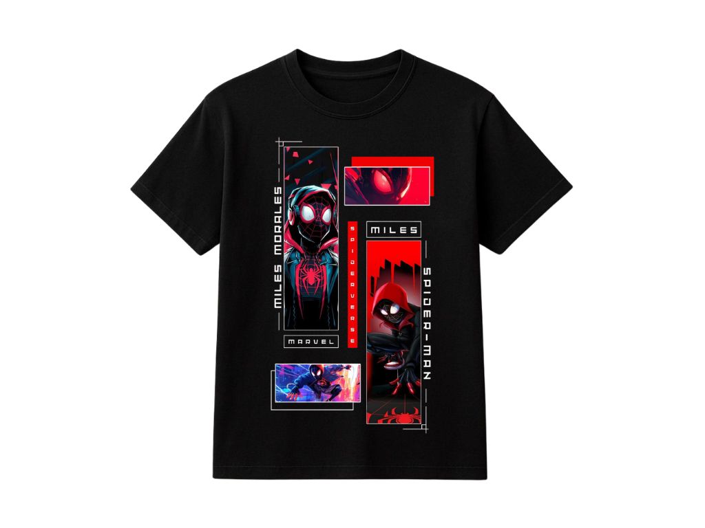 Playera Edicion Spider-Man x Miles Morales