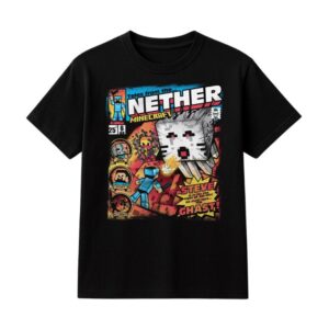 Playera Edicion Minecraft X Nether