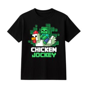 Playera Edicion Minecraft x Zombie Pollo