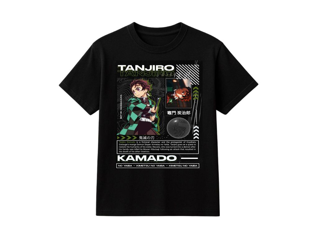 Playera Edicion Demon Slayer x Tanjiro Kamado