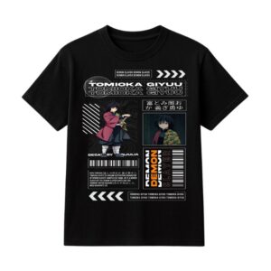 Playera Edicion Demon Slayer x Giyu Tomioka