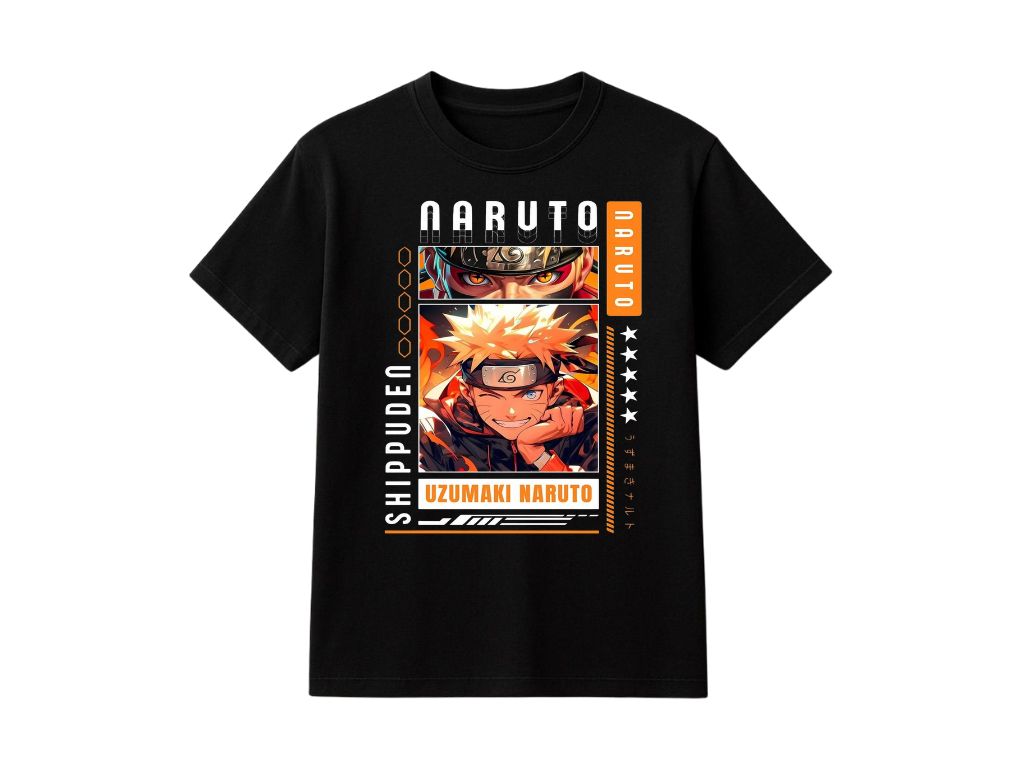 Playera Edicion Naruto Shippuden x Naruto