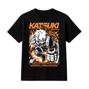 Playera Edicion My Hero Academia x Bakugo