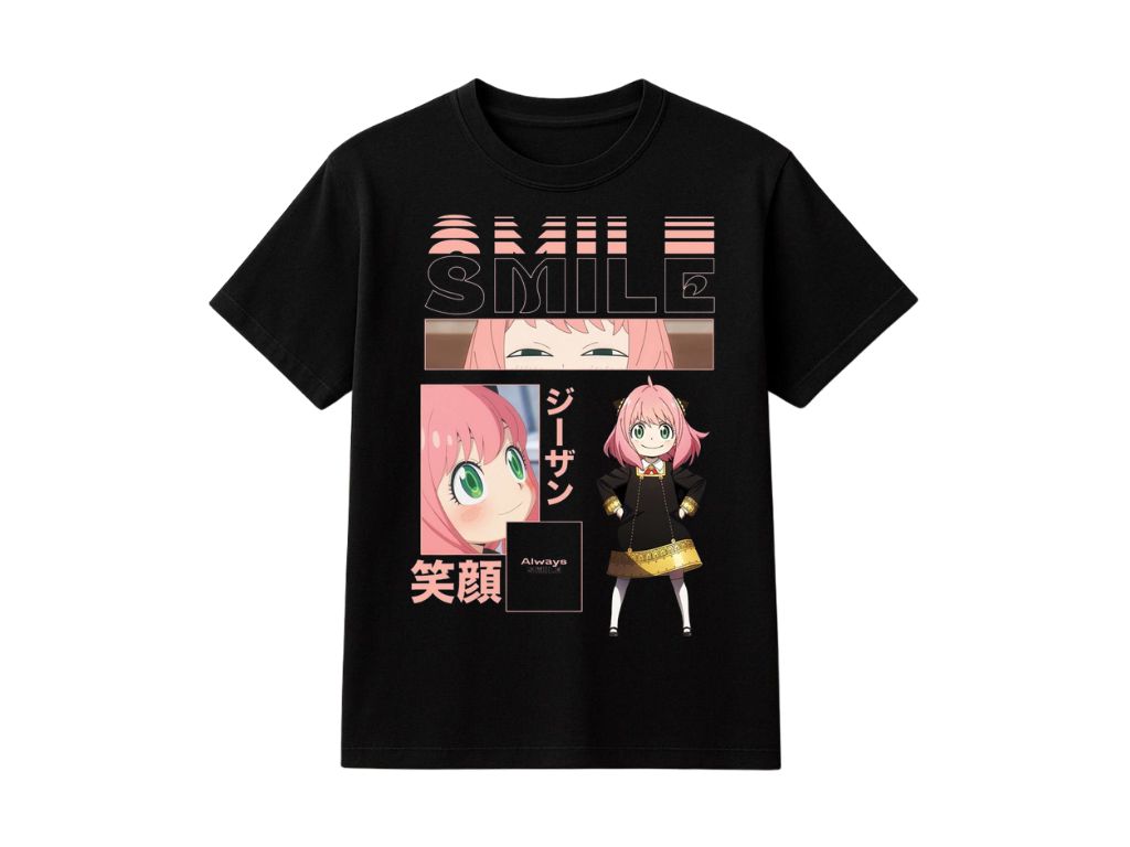 Playera Edicion Spy Family x Anya