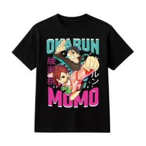 Playera Edicion Dan Da Dan x Okarun-Momo