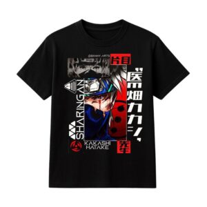 Playera Edicion Naruto Shippuden x Kakashi Hatake
