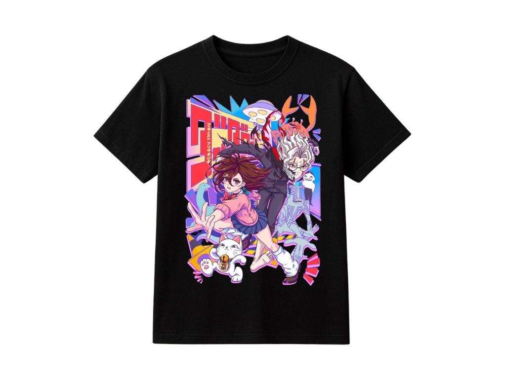 Playera Edicion Dan Da Dan x Okarun-Momo