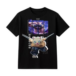 Playera Edicion Demon Slayer x Inosuke Hashibira