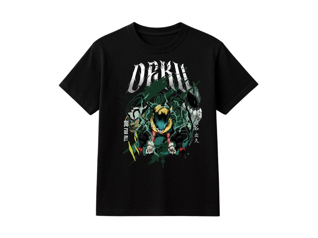 Playera Edicion My Hero Academia x Midoriya